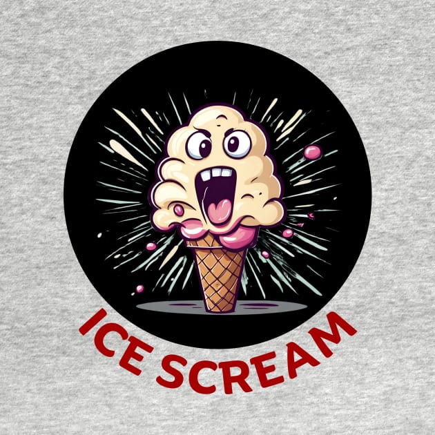 Ice Scream | Ice Cream Pun by Allthingspunny